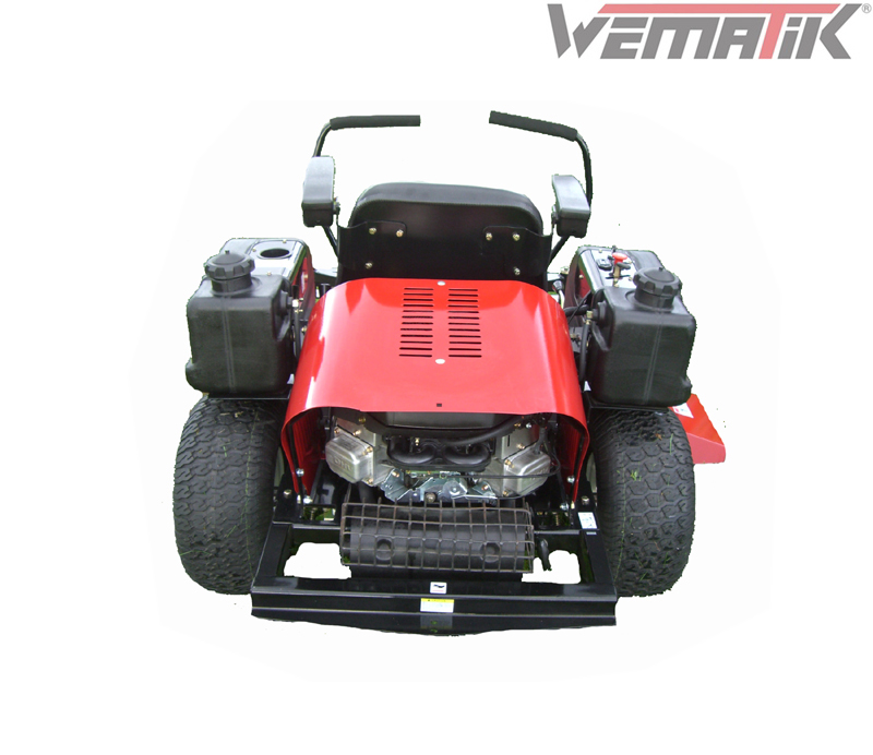 WEMATIK Rasentraktor Aufsitzmäher 'Zero Turn' Mulcher Rasenmäher B&S Motor